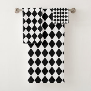 Diseño de Harlequin blanco y negro
