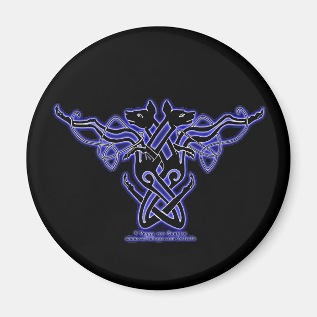 Diseño de hebilla de imanes celtas #1 (Frente)