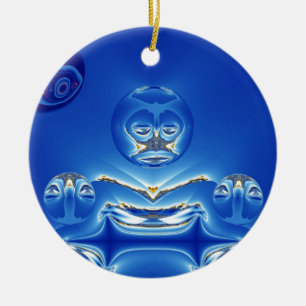 Diseño de Hermano Grande Adorno de Cerámica