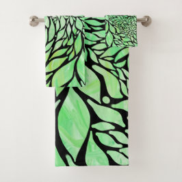 Diseño de hoja texturizada abstracta