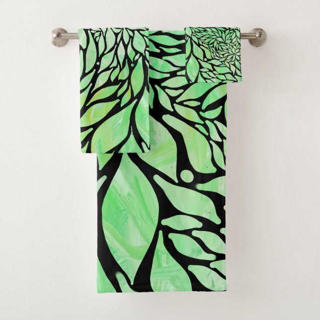 Diseño de hoja texturizada abstracta (In situ)