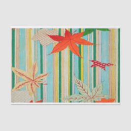 Diseño de hojas antiguas - Papel de tejidos para l