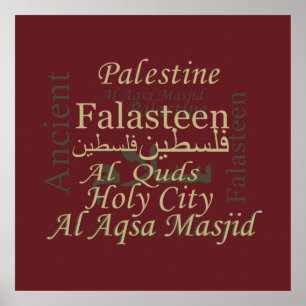 diseño de ilustración de Palestina arte palestino