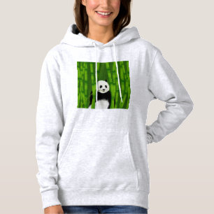 Diseño de ilustración de Panda Sudadera con capuch