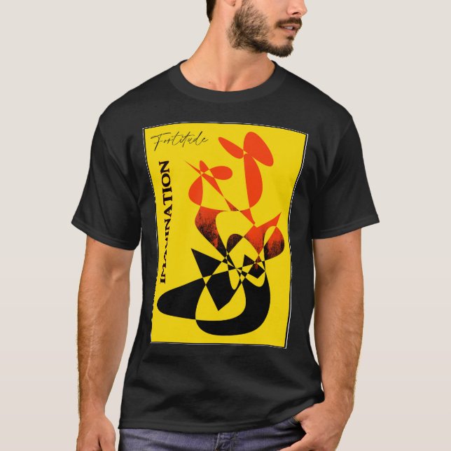 Diseño de imaginación de camisetas (Anverso)