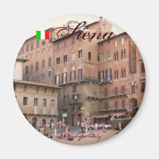 Diseño de imán fresco de Siena Italia
