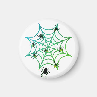 Diseño de imán web Cute Spider