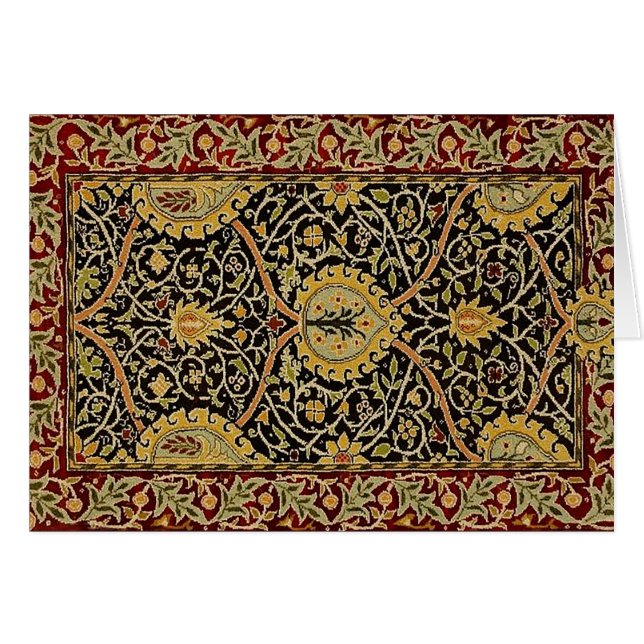 Diseño de impresión de arte de alfombras clásico d (Anverso (Horizontal))