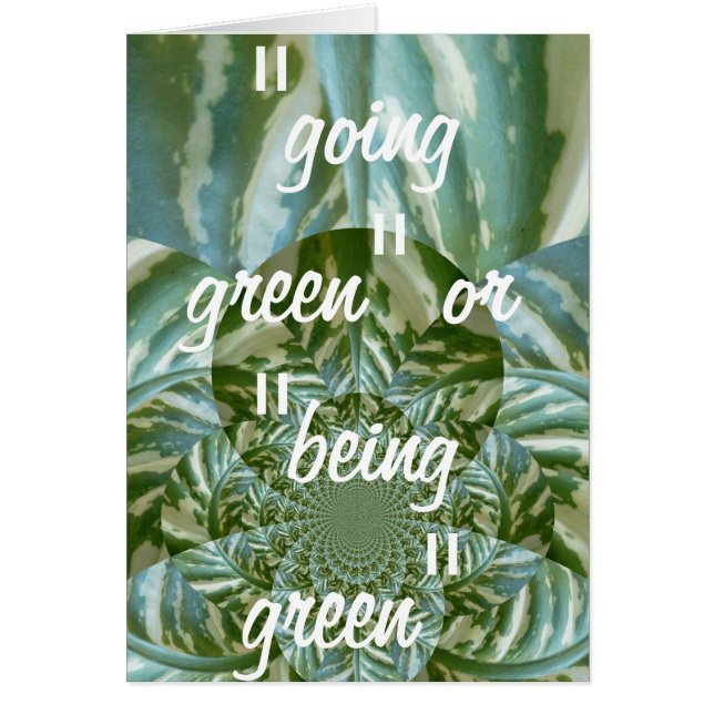 Diseño de impresión de arte Eco Green Camo Kaleido (Frente)