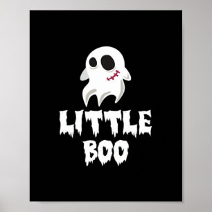 Diseño de impresión de Halloween Little Boo
