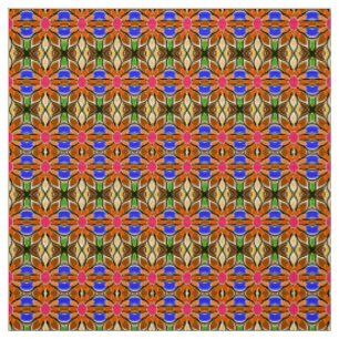 Diseño de impresión de tela en color vintag