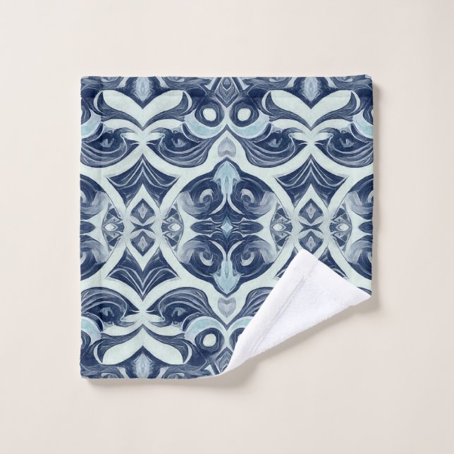 Diseño de impresión de tela gris vibrante b (Toallita)