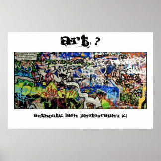 Diseño de impresión LASH-poster (graffiti (arte))