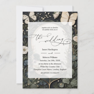 Diseño de invitación a bodas del Jardín de la Luna