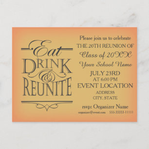 Diseño de invitación a la Reunión Escolar