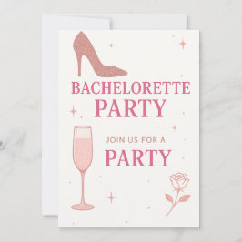 "Diseño de Invitación de Despedida de Soltera Chic