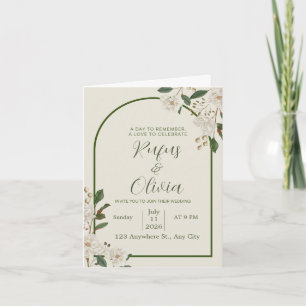 Diseño de invitaciones de boda elegante - Personal