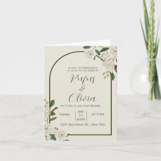 Diseño de invitaciones de boda elegante - Personal