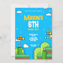 Diseño de invitaciones de cumpleaños con temas de