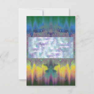 Diseño de invitaciones en blanco para el Psicodeli