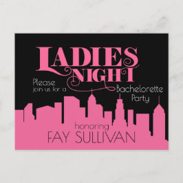 Diseño de invitaciones para fiestas de soltera