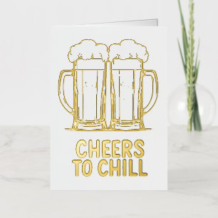 Diseño de jarras de cerveza tintineando