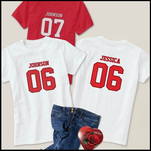 Diseño de Jersey Rojo del Día de San Valentín Meme (Subido por el creador)