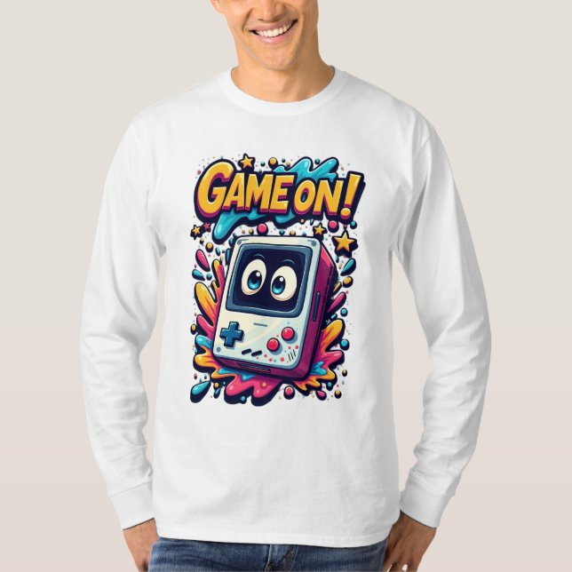 Diseño de juego en camiseta (Anverso)