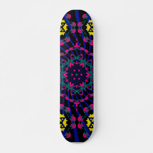 Diseño de Kaleidoscope oscuro: Skateboard persona