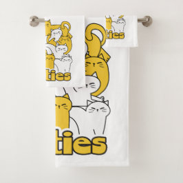 Diseño de Kitties Chubby - Arte gato adorable