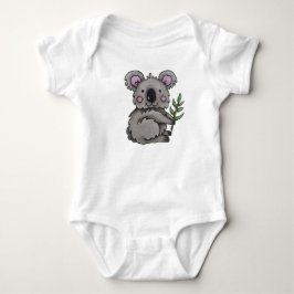 Diseño de koala para pelele de bebé