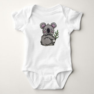 Diseño de koala para pelele de bebé