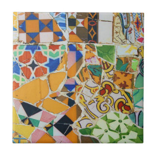 Diseño de la baldosa cerámica de Gaudi