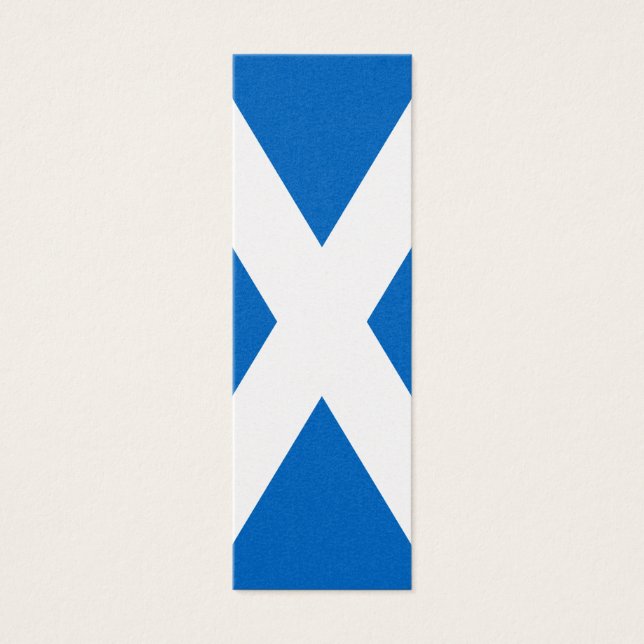 Diseño de la bandera de Escocia (Frente)