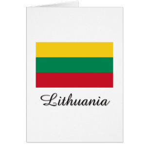 Diseño de la bandera de Lituania
