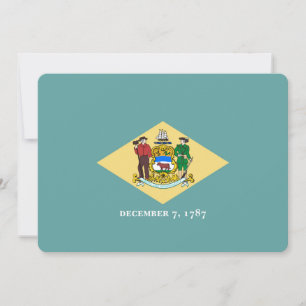 Diseño de la bandera del estado de Delaware