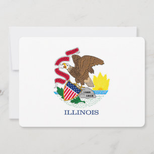 Diseño de la bandera del estado de Illinois