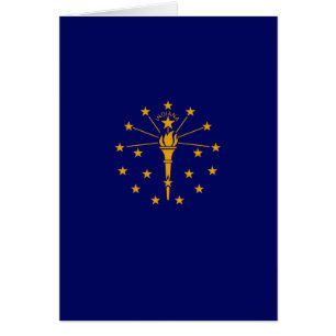 Diseño de la bandera del estado de Indiana