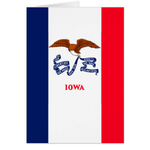 Diseño de la bandera del estado de Iowa