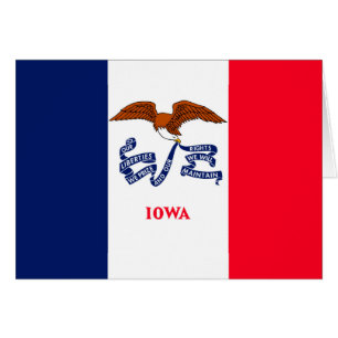 Diseño de la bandera del estado de Iowa