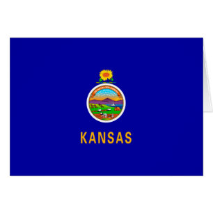 Diseño de la bandera del estado de Kansas