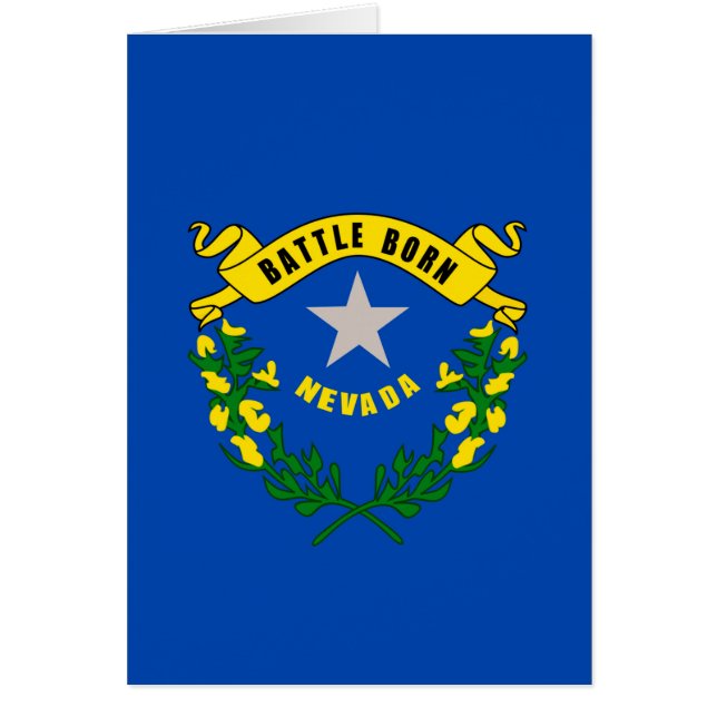 Diseño de la bandera del estado de Nevada (Frente)