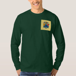 Diseño de la bandera del estado de Nueva Jersey