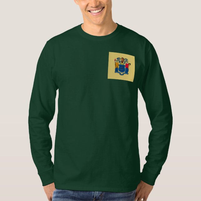 Diseño de la bandera del estado de Nueva Jersey (Anverso)