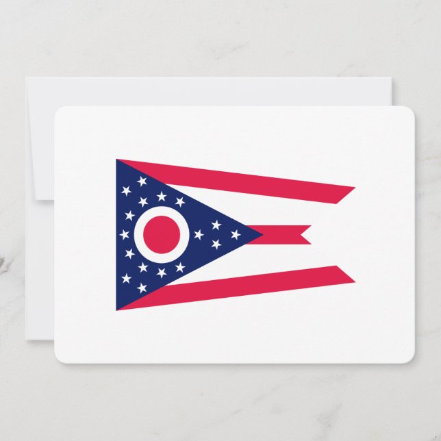Diseño de la bandera del estado de Ohio (Anverso)