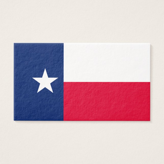 Diseño de la bandera del estado de Texas (Frente)