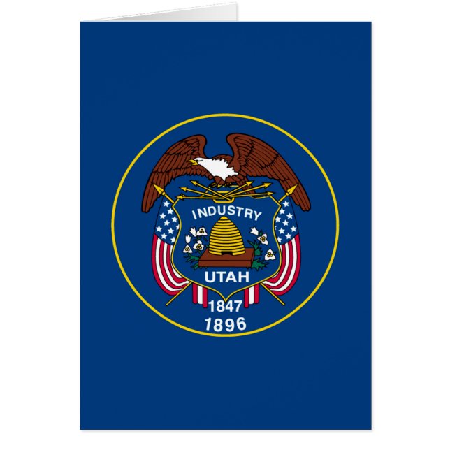 Diseño de la bandera del estado de Utah (Frente)