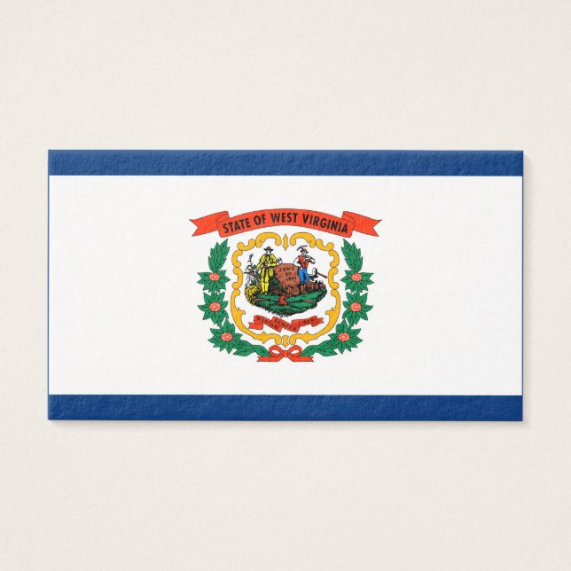 Diseño de la bandera del estado de Virginia Occide (Frente)