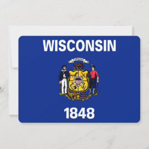 Diseño de la bandera del estado de Wisconsin