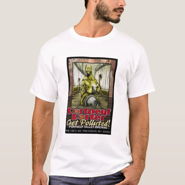 Diseño de la camisa del portero de Portneuf (Anverso)